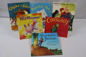 Childrens Picture Book Collection - Corduroy, Shoes From Grandpa & More (Lot of 6)