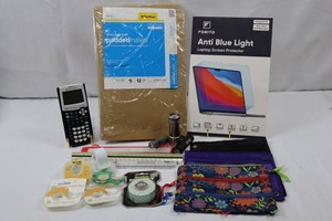 Mixed Lot - TI-84 Plus, Mailers, Screen Protector & Office Supplies