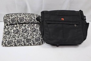 SwissGear Messenger Bag & Patterned Tote Mixed Lot