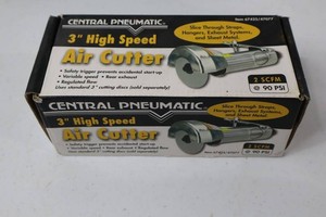 Central Pneumatic 67425 3-Inch High-Speed Air Cutter