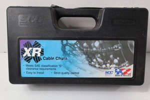 SCC XR Cable Chain Tire Traction System With Case