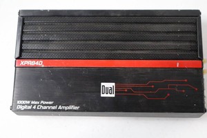 Dual Electronics XPR84D 1000W 4-Channel Car Audio Amplifier