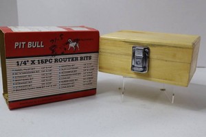 Pit Bull CHIFRB15 14-Inch Router Bit Set (Lot of 15)