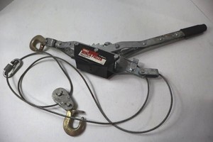 Hallmaster Cable Winch Puller - 4,000 Lb. Capacity