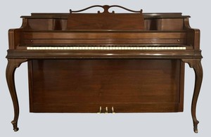 LLR - Vintage Upright Piano Janssen 1950s Music Book Rest
