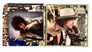 LLR - Bob Dylan Vinyl Records - Desire & Empire Burlesque (Lot of 2)