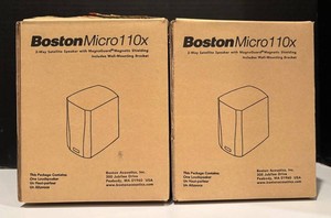 LLR - Satellite Speakers - Boston Micro 110X (Lot of 2)