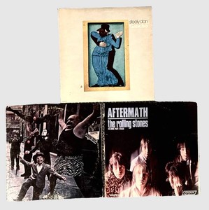LLR - Vintage Vinyl Records - Steely Dan, Rolling Stones & the Doors (Lot of 3)