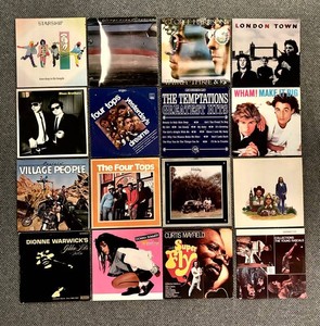 LLR - Vinyl Record Album Lot George Harrison, Starship & Wham (Lot of 16)