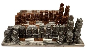 LLR - Marble Chess Game 14 X 14 in