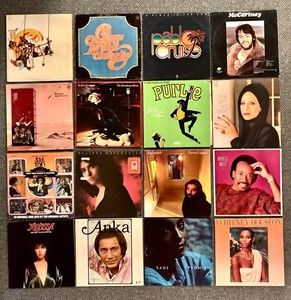 LLR - Vinyl Record Album Lot Chicago, Whitney Houston & More (Lot of 16)