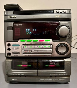 LLR - Aiwa CD Cassette Stereo System CX-NMT50U 3-Disc Karaoke