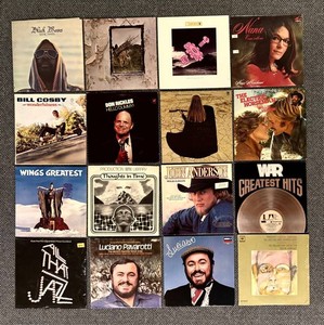 LLR - Vinyl Record Album Mixed Lot Isaac Hayes, Pavarotti, Wings & More (16)