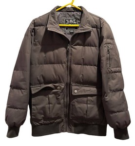 LBR - Winter Jacket Buffalo David Bitton Brown Size Large