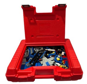 LLR - Vintage LEGO 1985 Storage Case With Assorted Pieces