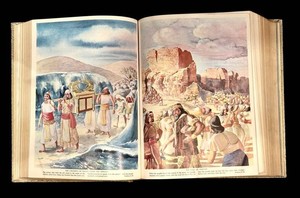 LLR - Vintage Jewish Family Bible the Holy Scriptures Menorah Press 1957
