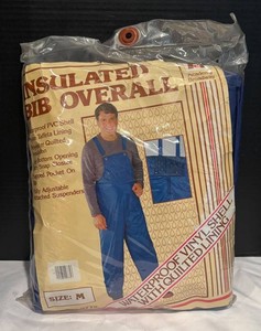 LR - Vintage Academy Broadway Insulated Waterproof Overalls - Size M