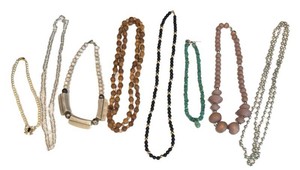 LR - Eight Beautiful Costume Necklaces