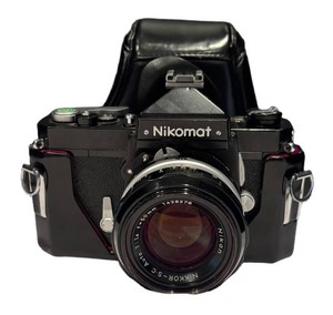 LR - Vintage Nikomat FT 35mm SLR Nikon Nikkor-S.C Auto 50mm f1.4 Lens