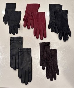 P - Five Fine Pairs of Ladies Leather Gloves