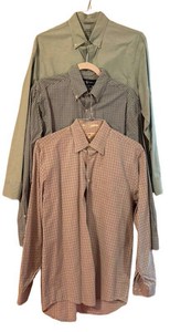 BR1 - Three Mens Dress Shirts by Izod, Joseph Abboud & Ralph Lauren