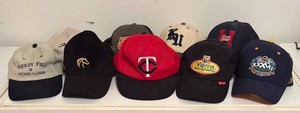 BR1 - Nine Baseball Hats - Wrigley Field, Twins, Vienna & More