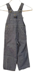 BR1 - Vintage Osh Kosh B Gosh Childrens Pinstripe Bib Overalls