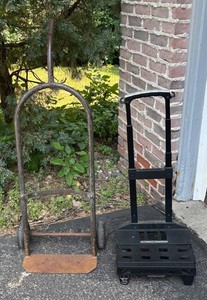 G - Moving Dollies including Steel Hand Truck & Folding Platform Dolly