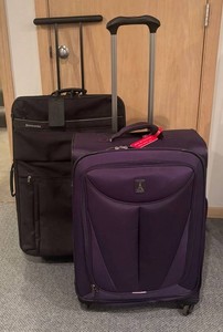 LL - Two Rolling Suitcases by Samsonite & Travelpro