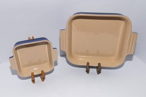 Le Creuset Indigo Stoneware Bakers  Set of 2
