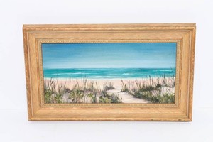 Handpainted Beach Scene by Valerie Cleary
