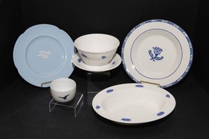 Assorted Blue & White Ceramic Collection