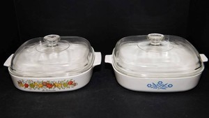 Vintage CorningWare Covered Baking Dishes
