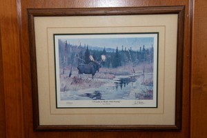 November in Border Lake by Les Kouba Signed and Numbered