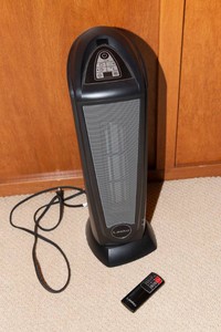 Lasko Ceramic Tower Heater with Remote