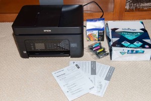 Epson WF-2850 Printer with Ink & Paper