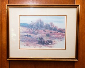 Prairie Patriarch by Maleta Forsberg Signed and Numbered