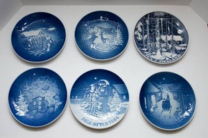 Scandinavian Collector Plates  Late 1970s & Early 1980s