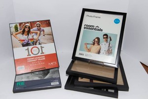 Black Picture Frames  Set of 6