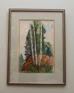 Original Nature Artwork  Watercolor Style