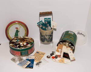 Large Vintage Button Collection