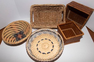 Decorative Basket Collection  Set of 5