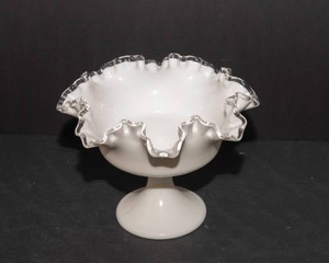 Fenton Silver Crest Candy Dish