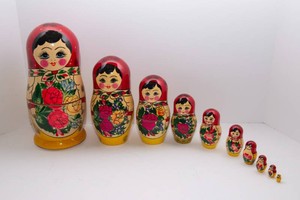 Large Lithuanian Nesting Doll
