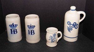 Vintage Stoneware Collection  German Steins & More