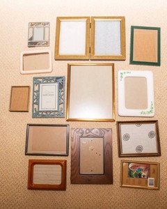 Assorted Picture Frame Collection