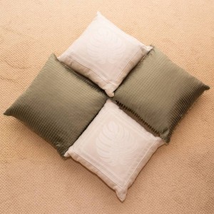 Feather-Filled Throw Pillows  Set of 4