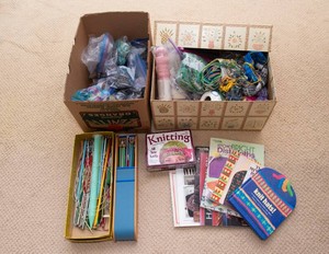 Knitting Supplies Collection  Yarn, Books & Needles
