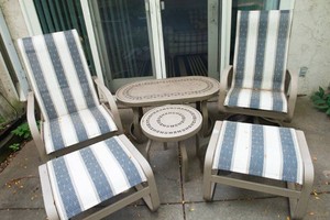 Patio Furniture Collection  Recliner, Rocker & Tables