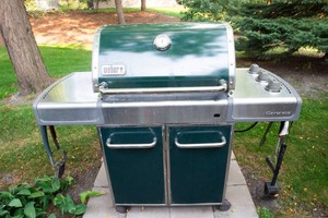 Weber Genesis Green Grill with Cover